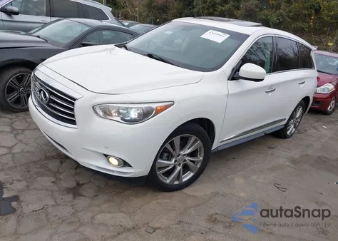 2013 Infiniti Jx35 из США, поврежденный, VIN 5N1AL0MMXDC338840